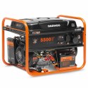 ZESTAW AGREGAT PRĄDOTWÓRCZY DAEWOO GDA 6500E 5.0kW + 2x GENERATOR OIL SAE 10W-30 DWO 600