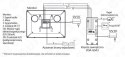 WIDEODOMOFON EURA VDP-90A3 DELTA + czarny monitor TUYA