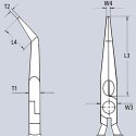 SZCZYPCE PŁASKIE MONTAŻOWE Z PROFILEM POPRZECZNYM WYG.280MM