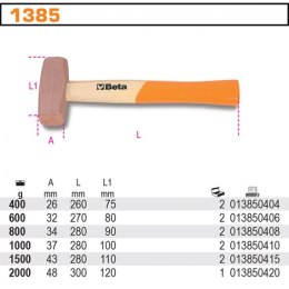 MŁOTEK MIEDZIANY 400G