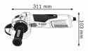 SZLIFIERKA KĄTOWA 125MM GWS 19-125 CIE 1900W