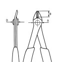 SZCZYPCE TNĄCE BOCZNE ZE SPRĘŻYNKĄ IZOLOWANE 125MM