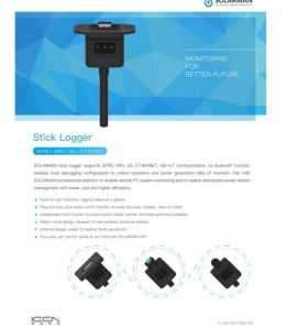 Moduł komunikacyjny DATALOGGER ETHERNET SOLARMAN LSE-3 - USB