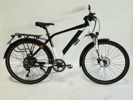 Rower elektryczny G-BIKE S-Road C 12,8 Ah 48V czarno-biały