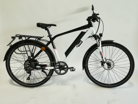 Rower elektryczny G-BIKE S-Road C 16Ah 48V kolor biało - czarny