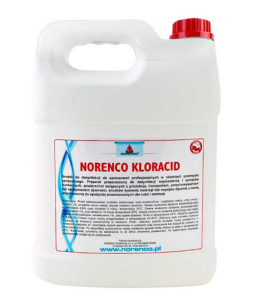 Środek do dezynfekcji na bazie chloru - Norenco Kloracid 5L