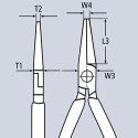 SZCZYPCE PŁASKIE MONTAŻOWE Z PROFILEM POPRZECZNYM 280MM