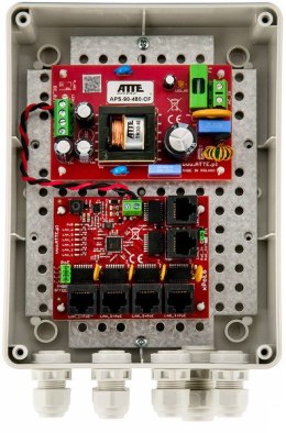 SWITCH 5-PORTOWY POE ATTE IP-5-11-M2