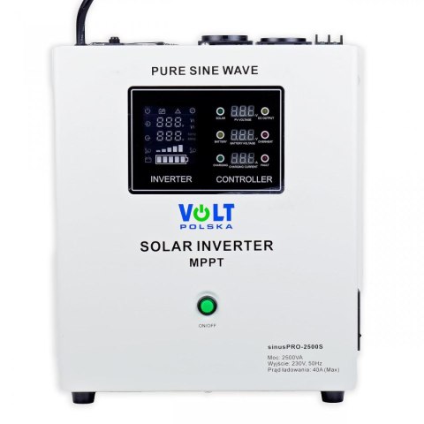 PRZETWORNICA VOLT POLSKA SINUSPRO-2500S 24V 1800/2500W SOLAR