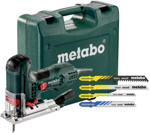 Wyrzynarka Metabo STE 100 Quick Set Walizka, Brzeszczoty