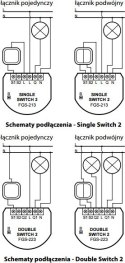 Moduł przekaźnikowy Double Switch 2 FIBARO