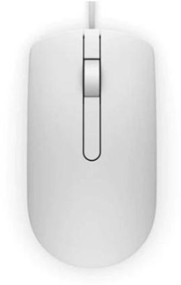 Mysz Dell MS116 Wired Optical Mouse (Biały)