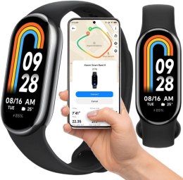 Smartband Xiaomi Mi Band 8 czarny