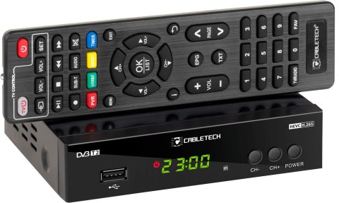 Tuner DVB-T2/C HEVC H.265 Cabletech