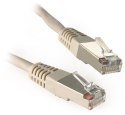 PATCHCORD KAT5E FTP 10M SZARY