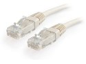 PATCHCORD KAT5E UTP 1M SZARY