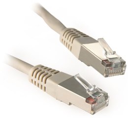 PATCHCORD KAT6 FTP 2M SZARY