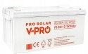 AKUMULATOR VOLT POLSKA DEEP CYCLE VPRO SOLAR 12V 260AH VRLA BEZOBSŁUGOWY