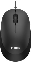 Mysz przewodowa Philips SPK7207BL Wired Mouse czarny