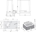 Zestaw DEA KIT LIVI 9X/M do bram przesuwnych do 900kg (fot. obrotowe)