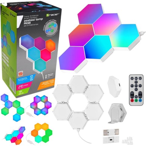 Lampy RGB Tracer Ambience - Smart Hexagon